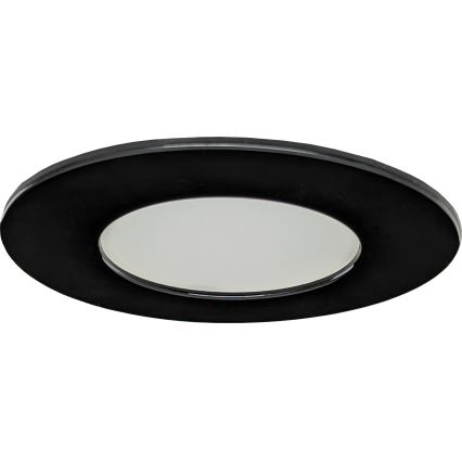 LED indbygningslampe til badeværelse BONO LED/8W/230V 4000K IP65 sort