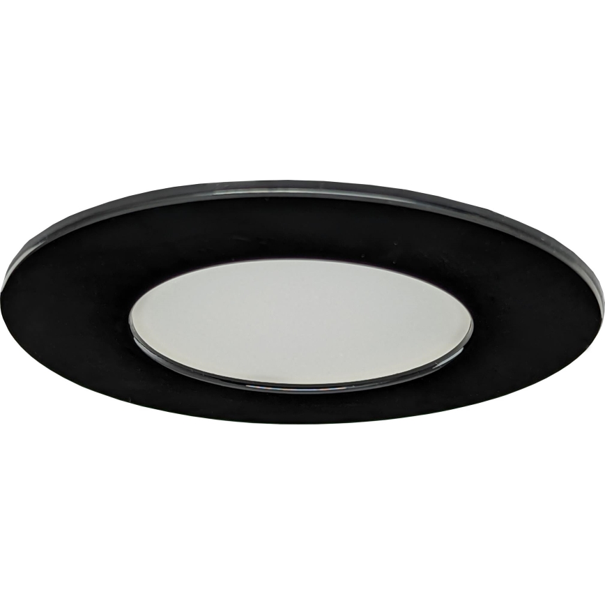 LED indbygningslampe til badeværelse BONO LED/8W/230V 4000K IP65 sort