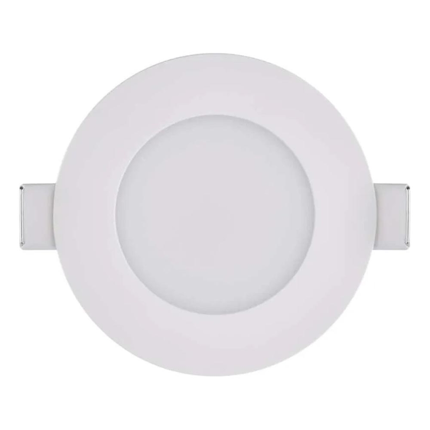 LED indbygningslampe til badeværelse LORI LED/4,5W/230V IP65 2700/4000K diameter 8,5 cm hvid