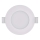 LED indbygningslampe til badeværelse LORI LED/4,5W/230V IP65 2700/4000K diameter 8,5 cm hvid