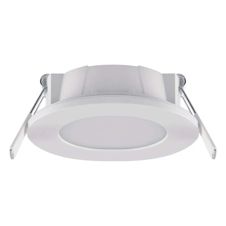 LED indbygningslampe til badeværelse LORI LED/4,5W/230V IP65 2700/4000K diameter 8,5 cm hvid