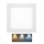 LED indbygningslampe til badeværelse RAFA LED/18W/230V 3000/4000/6000K 22x22 cm IP44 hvid