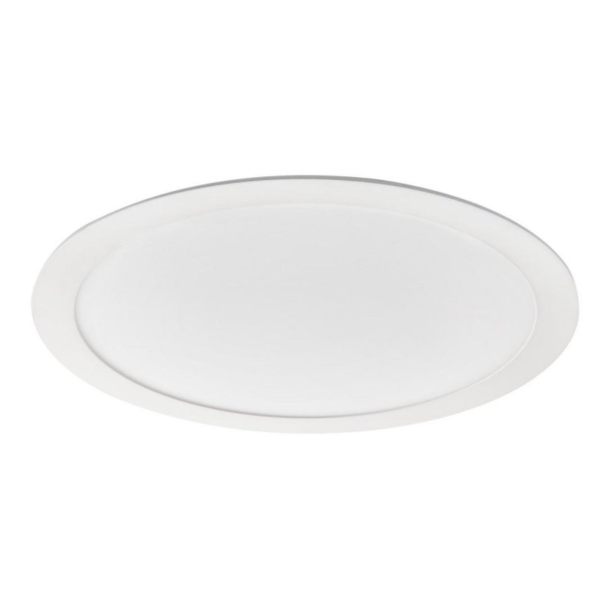 LED indbygningslampe til badeværelse ROUNDA LED/24W/230V IP44 diam. 29,6 cm hvid