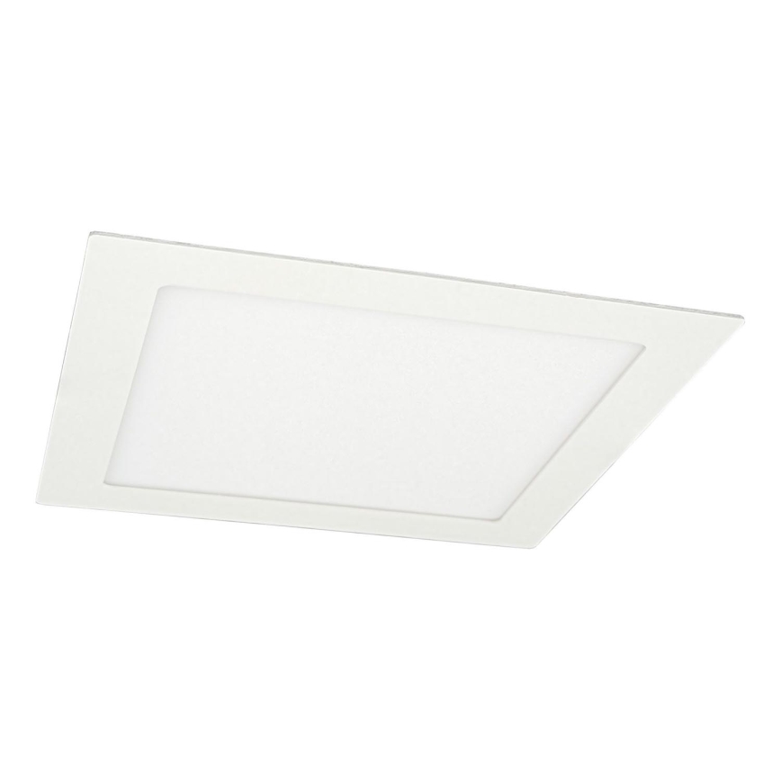 LED indbygningslampe til badeværelse VEGA LED/12W/230V 2800K 16,8 cm IP44 sne hvid