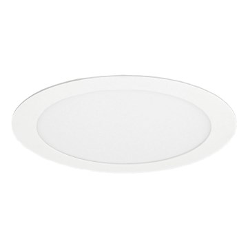 LED indbygningslampe til badeværelse VEGA LED/12W/230V 2800K diameter 16,8 cm IP44 sne hvid