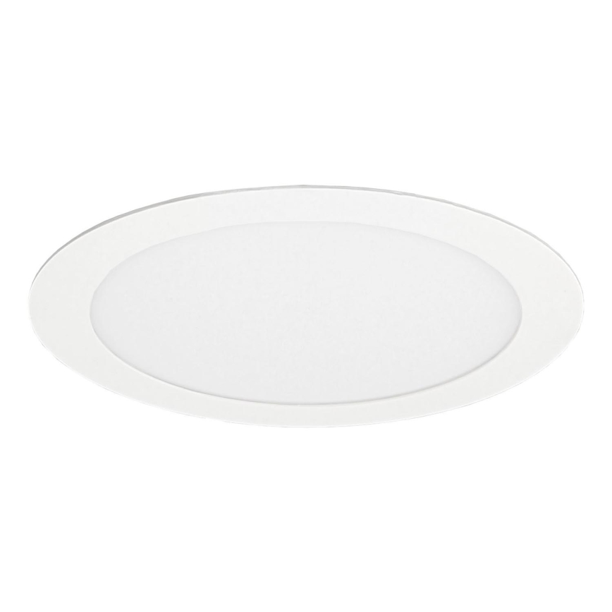 LED indbygningslampe til badeværelse VEGA LED/12W/230V 2800K diameter 16,8 cm IP44 sne hvid