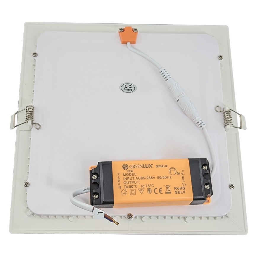 LED indbygningslampe til badeværelse VEGA LED/24W/230V 3800K 29,8 cm IP44