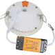 LED indbygningslampe til badeværelse VEGA LED/6W/230V 2800K diameter 11,8 cm IP44