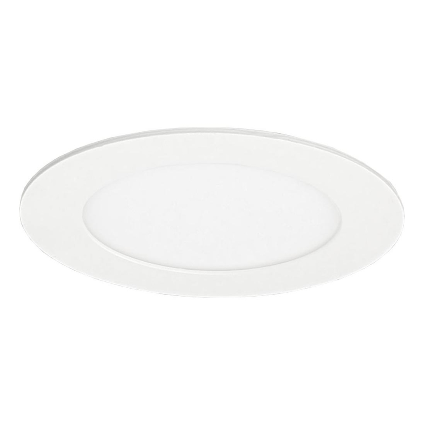 LED indbygningslampe til badeværelse VEGA LED/6W/230V 2800K diameter 11,8 cm IP44 sne hvid