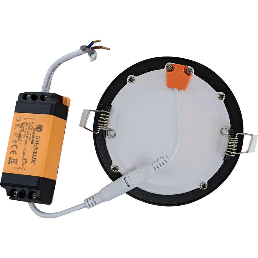 LED indbygningslampe til badeværelse VEGA LED/6W/230V 2800K IP44