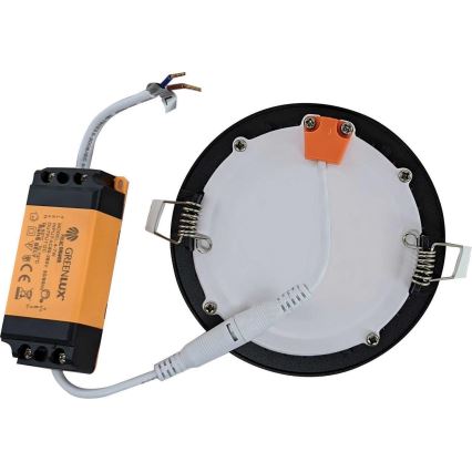 LED indbygningslampe til badeværelse VEGA LED/6W/230V 3800K diam. 11,8 cm IP44