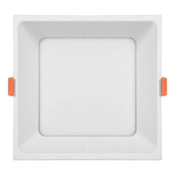 LED indbygningslampe TONY LED/12W/230V 3000/4000/6500K 12x12 cm hvid