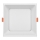 LED indbygningslampe TONY LED/12W/230V 3000/4000/6500K 12x12 cm hvid