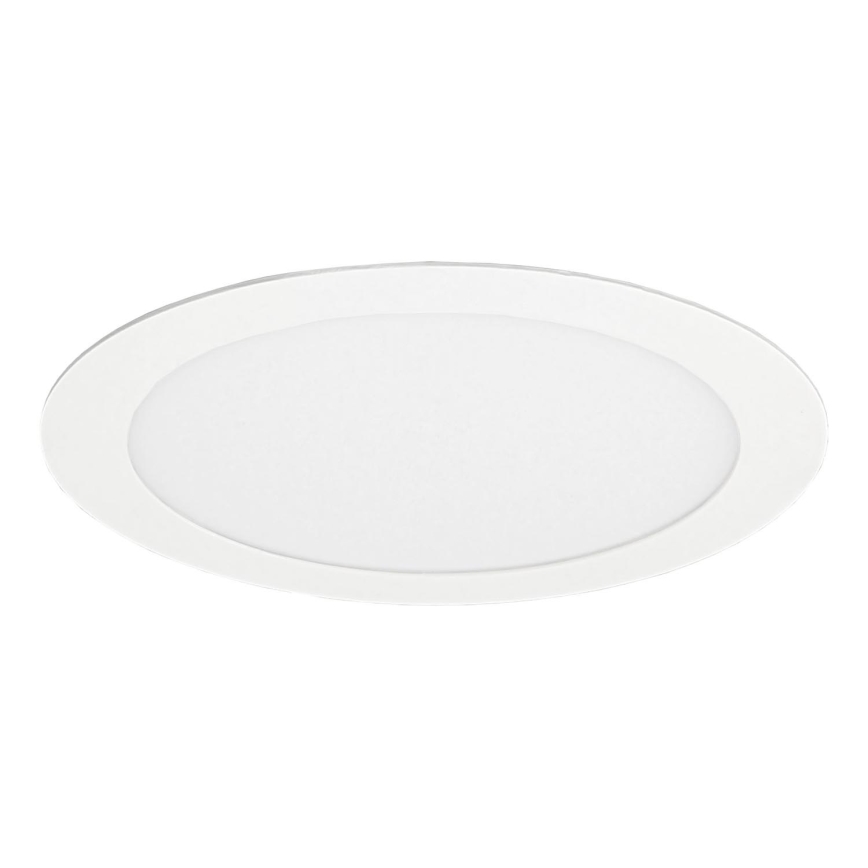 LED indbygningslampe VEGA LED/12W/230V 2900/3900/5800K diameter 17,5 cm hvid