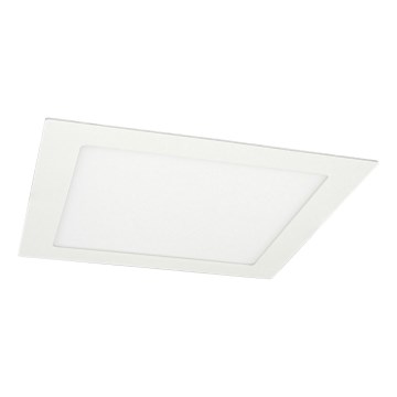 LED indbygningslampe VEGA LED/18W/230V 2900/3900/5800K 22,5x22,5 cm hvid