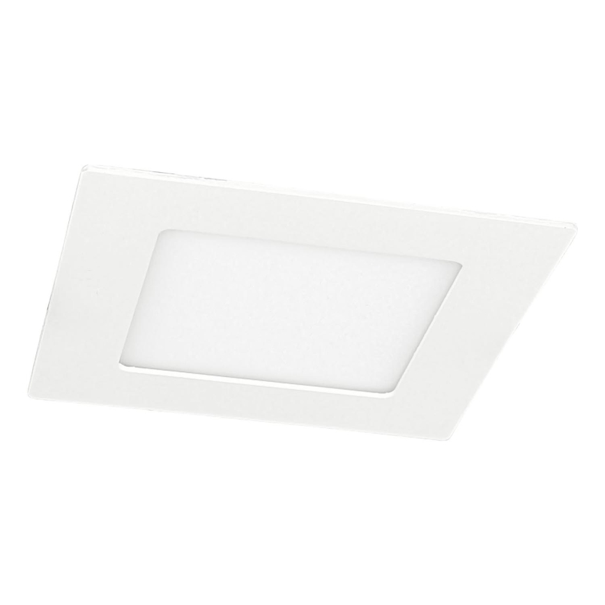 LED indbygningslampe VEGA LED/6W/230V 2900/3900/5800K 12,5x12,5 cm hvid