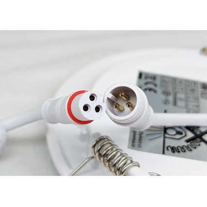 LED indbygningslampe VEGA LED/6W/230V 2900/3900/5800K 12,5x12,5 cm hvid