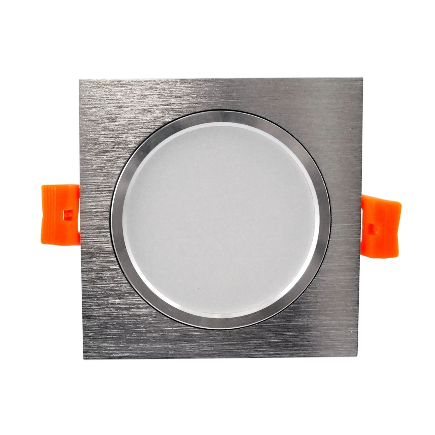 LED indbygningslampe VENUS LED/7W/230V sølv