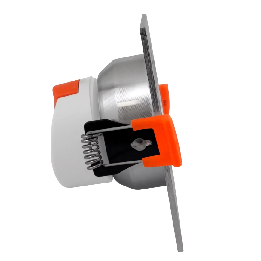 LED indbygningslampe VENUS LED/7W/230V sølv