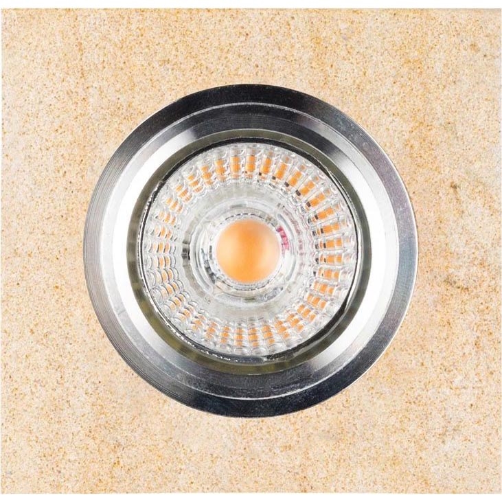 LED indbygningslampe VITAR 1xGU10/5W/230V CRI 90 sandsten – FSC certificeret
