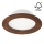 LED indbygningslampe WOODY SPOT LED/12,5W/230V 3000K kirsebær ø 16 cm
