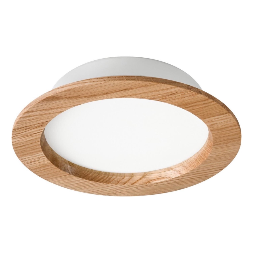LED indbygningslampe WOODY SPOT LED/16,5W/230V 4000K eg ø 18,5 cm