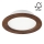 LED indbygningslampe WOODY SPOT LED/16,5W/230V 4000K kirsebær ø 18,5 cm