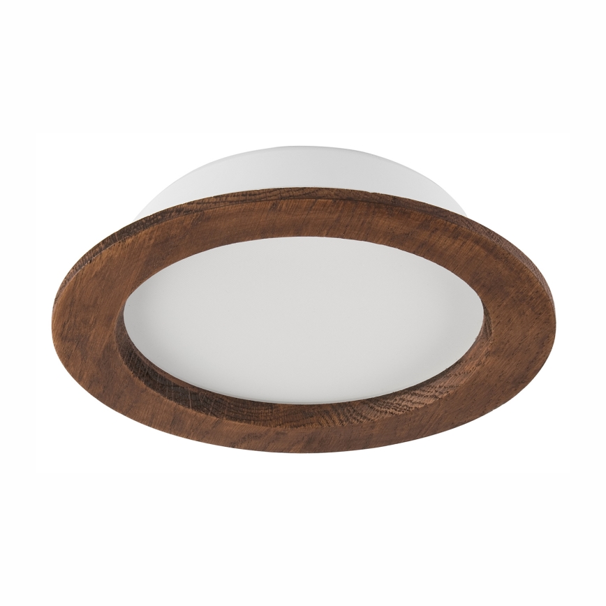 LED indbygningslampe WOODY SPOT LED/16,5W/230V 4000K kirsebær ø 18,5 cm