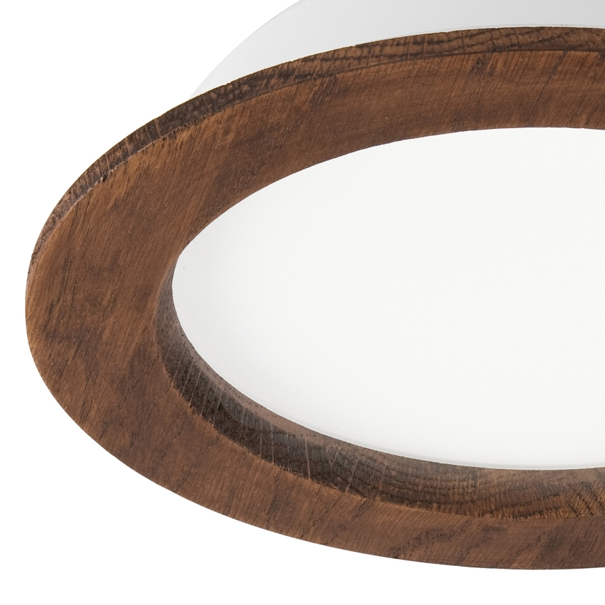 LED indbygningslampe WOODY SPOT LED/16,5W/230V 4000K kirsebær ø 18,5 cm