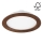 LED indbygningslampe WOODY SPOT LED/23,5W/230V 4000K kirsebær ø 23,5 cm