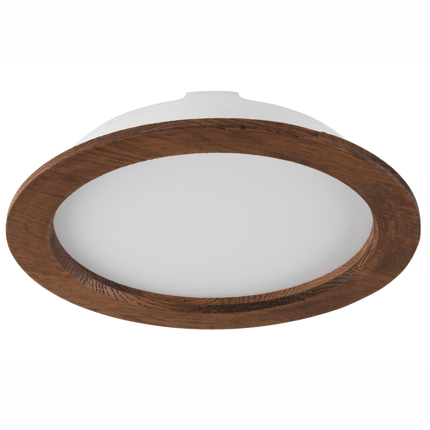 LED indbygningslampe WOODY SPOT LED/23,5W/230V 4000K kirsebær ø 23,5 cm
