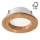 LED indbygningslampe WOODY SPOT LED/5,5W/230V 4000K eg ø 10 cm