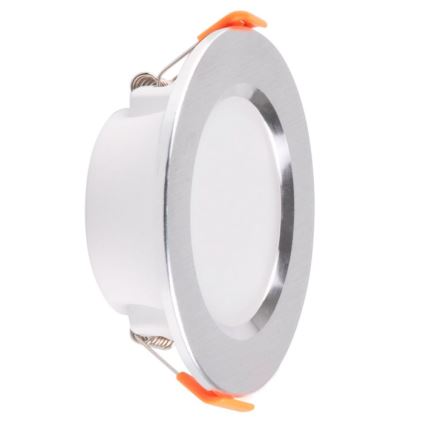 LED indbygningslampe ZOE LED/4,8W/230V sølvfarvet