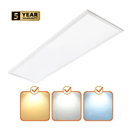 LED indbygningspanel dæmpbart CAPRI LED/25/36/40W/230V 3000/4000/5700K IP44 30x120 cm