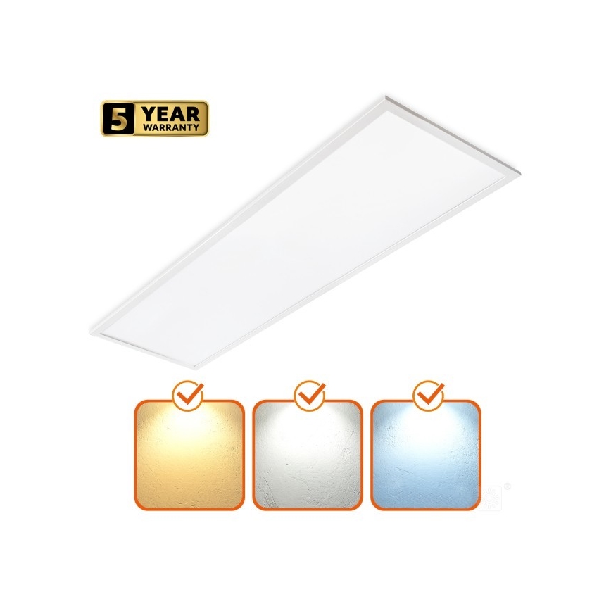 LED indbygningspanel dæmpbart CAPRI LED/25/36/40W/230V 3000/4000/5700K IP44 30x120 cm