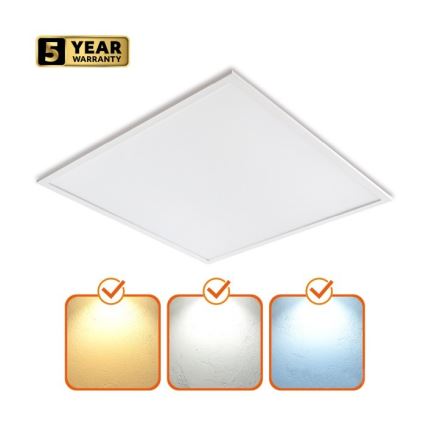 LED indbygningspanel dæmpbart CAPRI LED/25/36/40W/230V 3000/4000/5700K UGR&lt;19 IP44 60x60 cm
