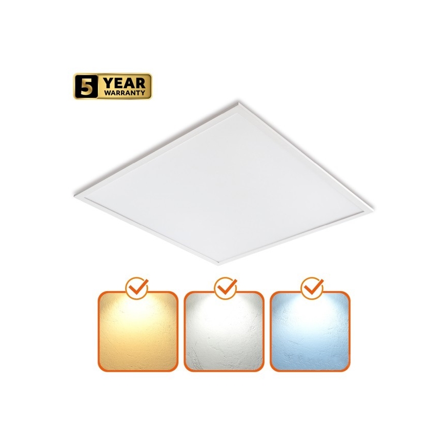 LED indbygningspanel dæmpbart CAPRI LED/25/36/40W/230V 3000/4000/5700K UGR&lt;19 IP44 60x60 cm