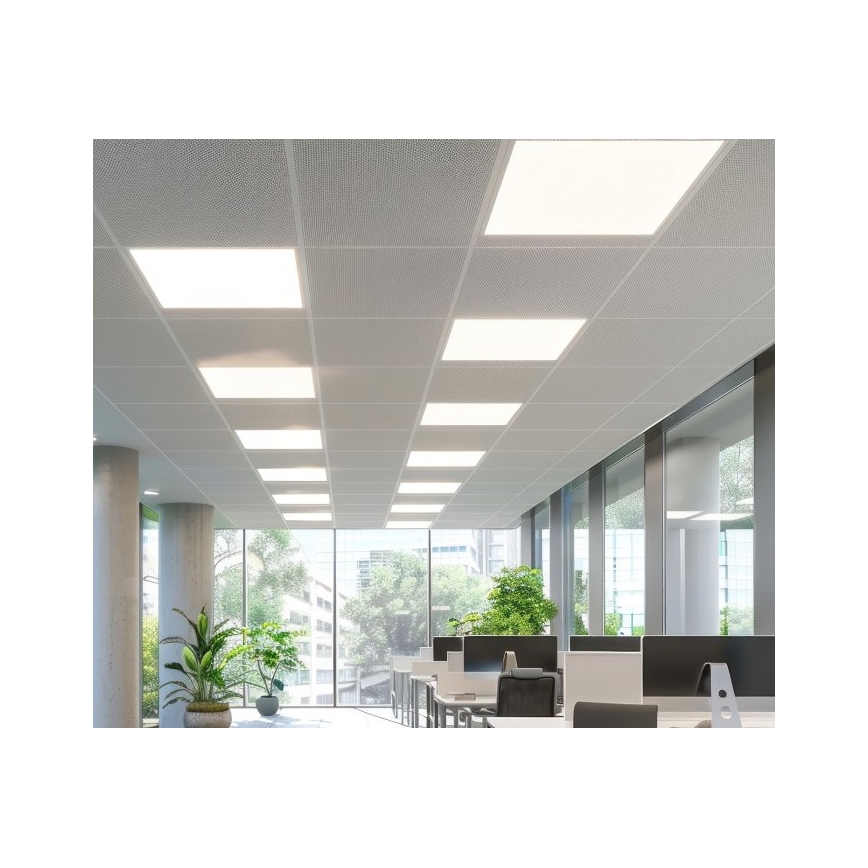 LED indbygningspanel dæmpbart CAPRI LED/25/36/40W/230V 3000/4000/5700K UGR&lt;19 IP44 60x60 cm