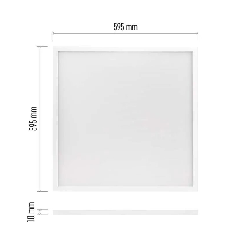 LED indbygningspanel PROXO LED/33W/230V 4000K 60x60 cm hvid