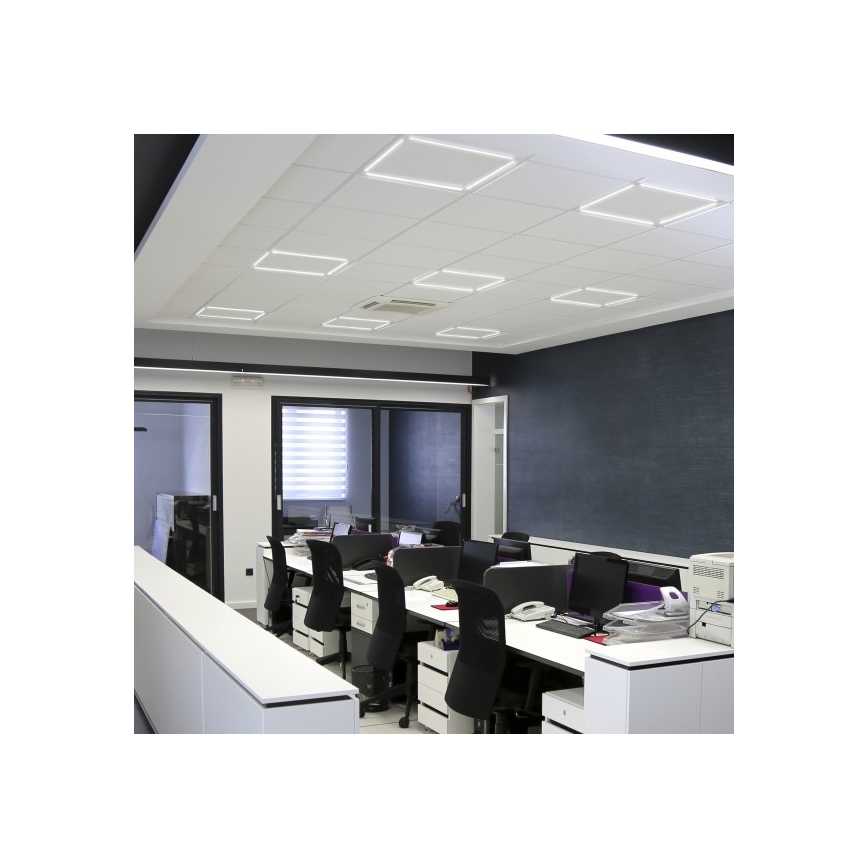 LED indbygningsramme LED/40W/230V
