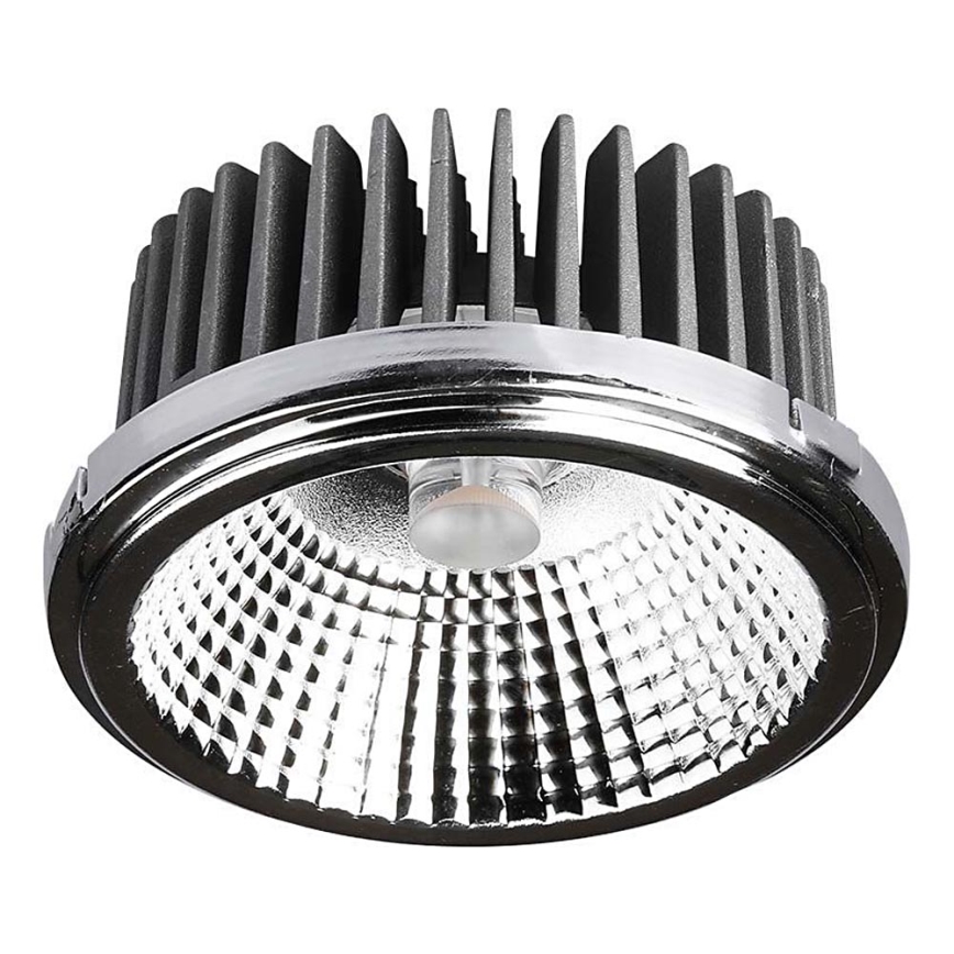 LED Indbygningsspot LED/20W/230V 6400K 40°/20° diameter 11 cm skinnende krom