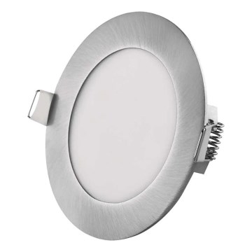 LED indbygningsspot NEXXO LED/7W/230V 3000/3500/4000K sølv Ø 12 cm