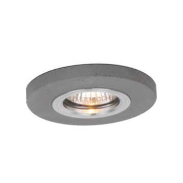 LED indbygningsspot VITAR 1xGU10/5W/230V beton - FSC-certificeret