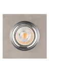 LED indbygningsspot VITAR 1xGU10/5W/230V CRI 90 beton