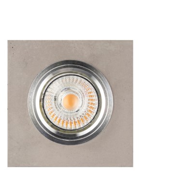 LED indbygningsspot VITAR 1xGU10/5W/230V CRI 90 beton