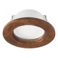 LED Indbygningsspot WOODY SPOT LED/5,5W/230V 4000K kirsebær ? 10 cm
