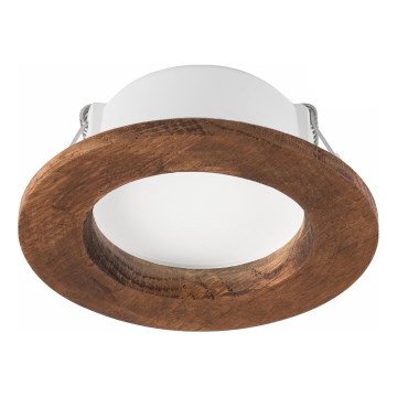 LED Indbygningsspot WOODY SPOT LED/5,5W/230V 4000K kirsebær ? 10 cm