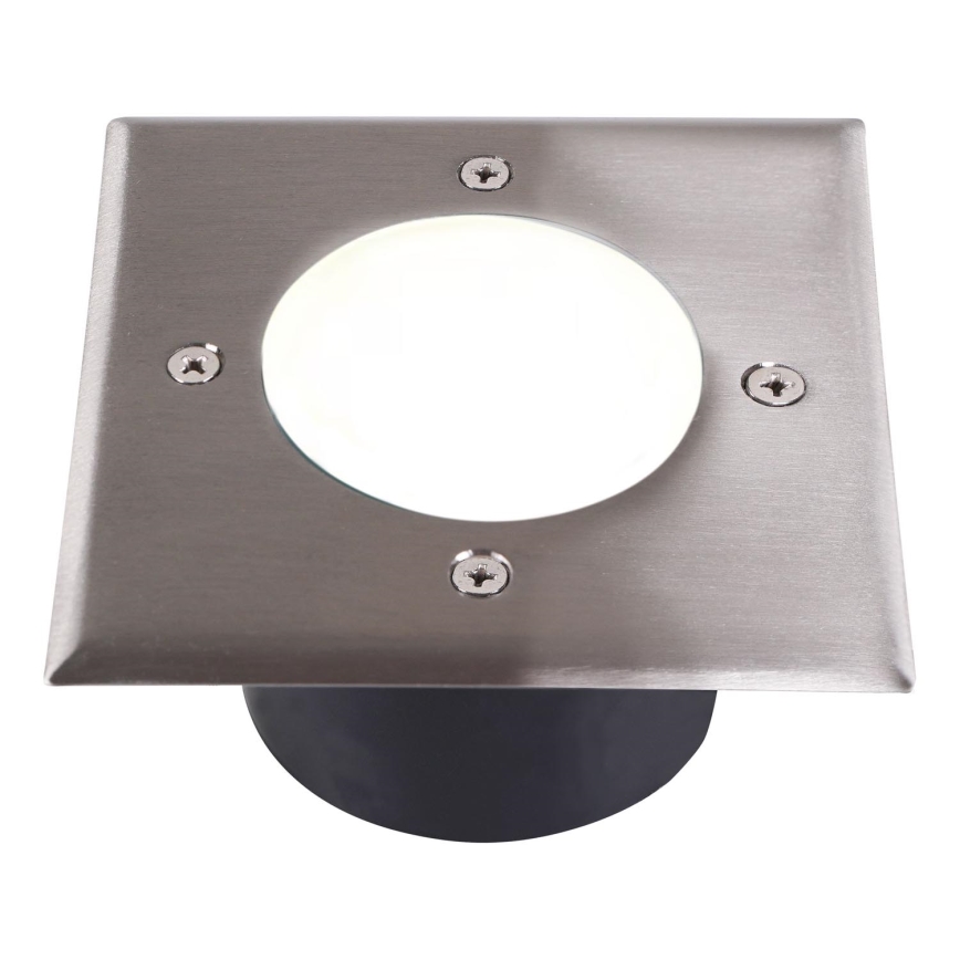 LED indkørselslampe MIVO LED/3W/230V 12x12 cm IP67 mat krom