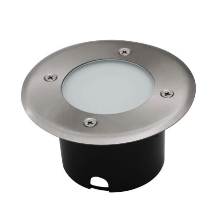 LED indkørselslampe MIVO LED/3W/230V diameter 12 cm IP67 mat krom