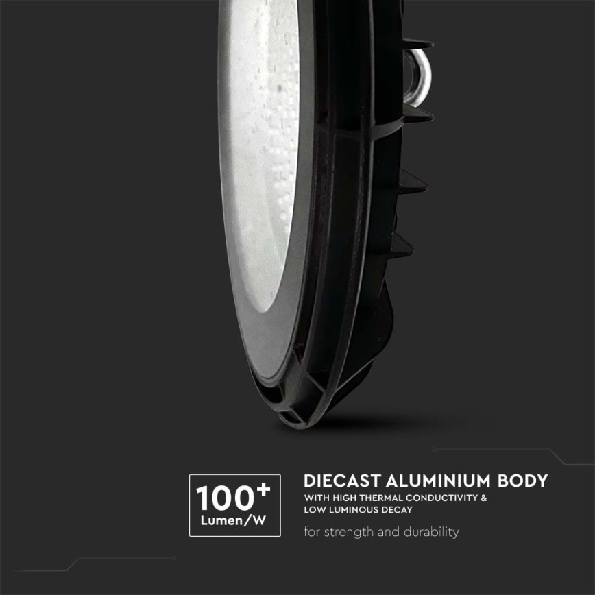 LED Industrielt armatur High Bay LED/200W/230V 6500K IP65